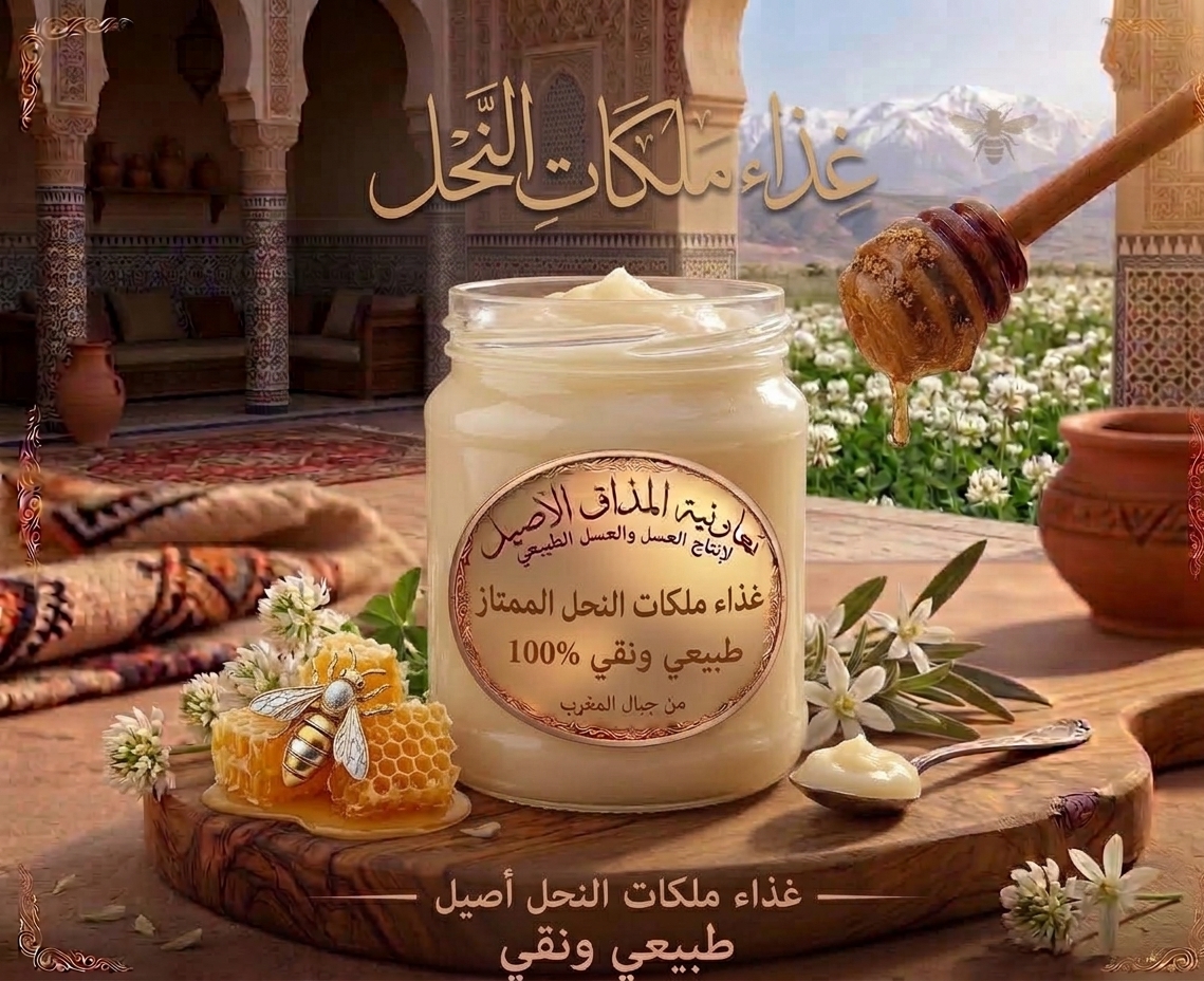 غذاء ملكات النحل   /   gelée royale