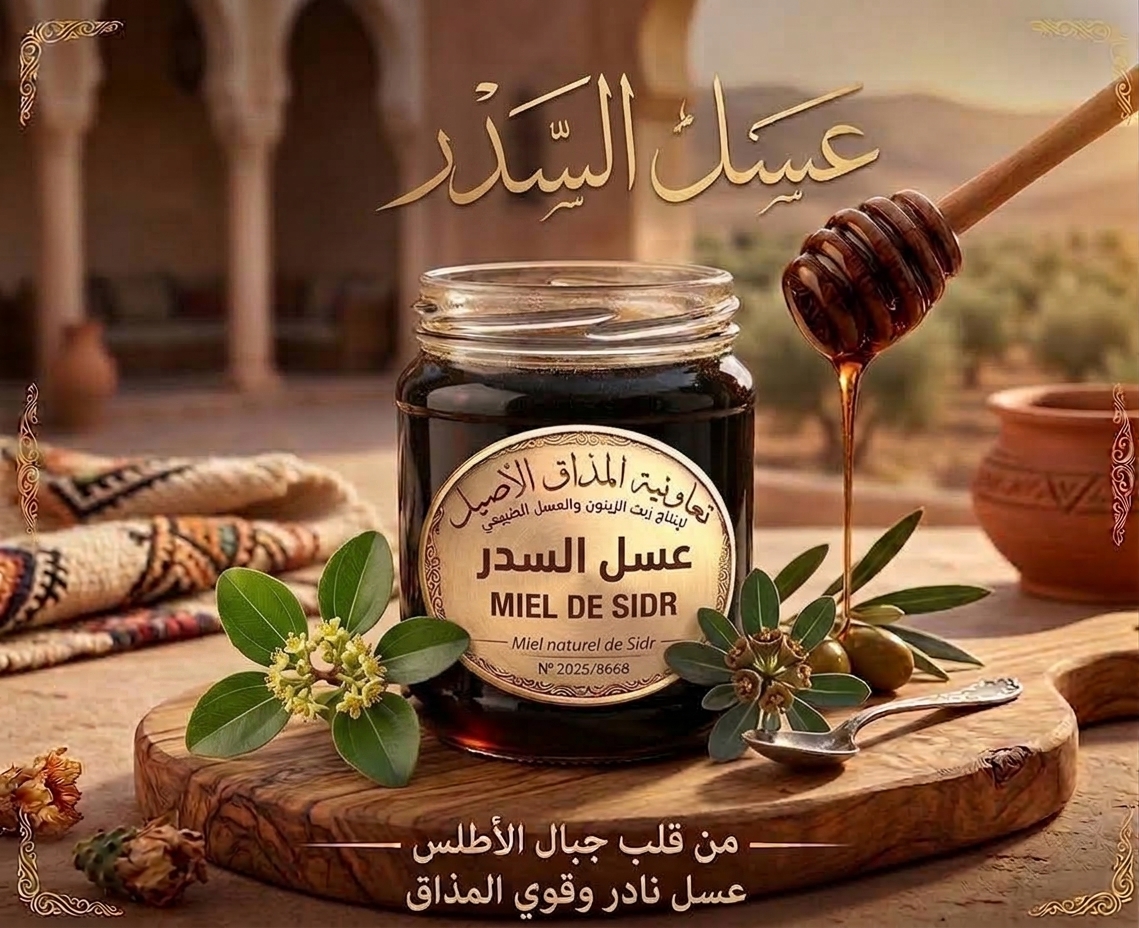 عسل السدر الحر  /  Miel de Jujubier pur