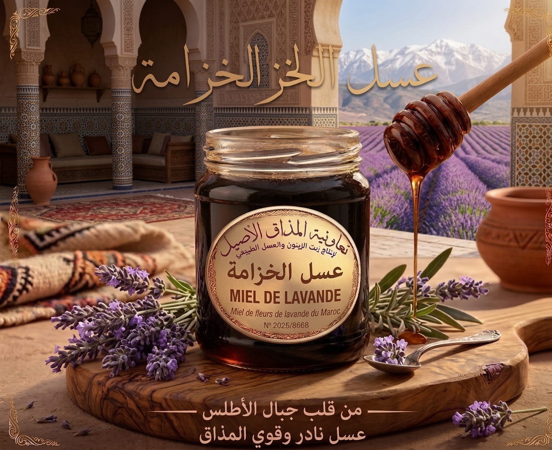عسل الخزامى الحر  /  Miel de lavande pur